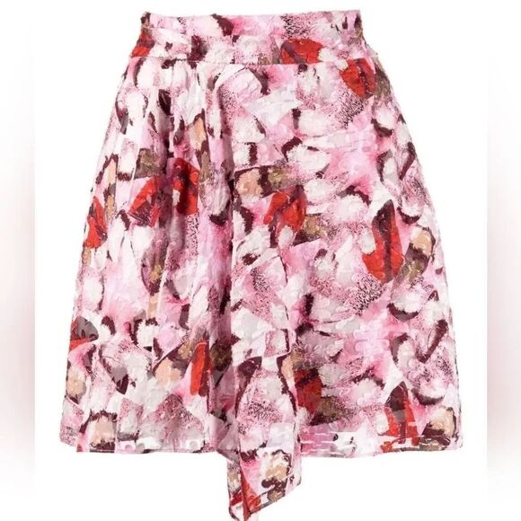 IRO Dresses & Skirts - IRO Paris Cartis High Waisted Ruffle Silk Mini Skirt